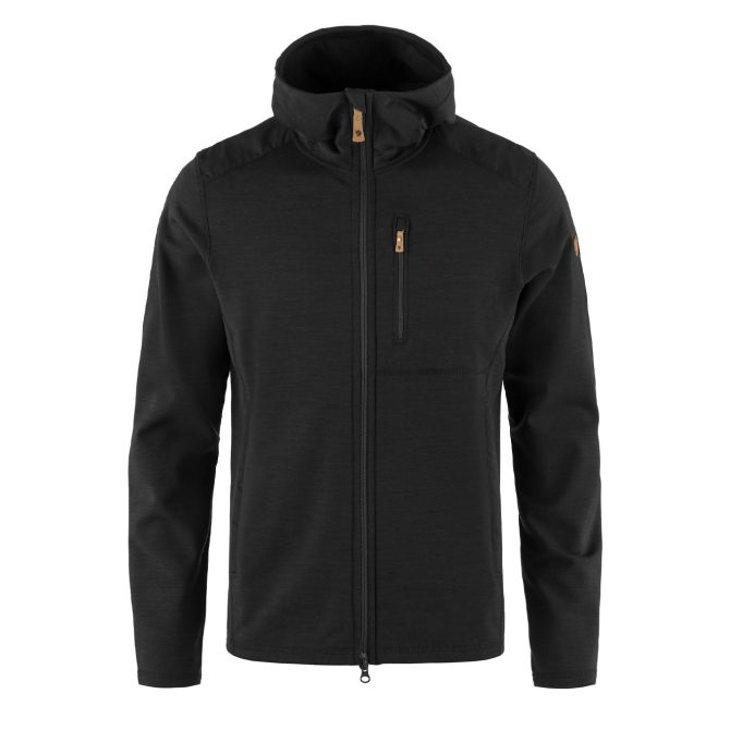 Fjallraven Keb Fleece Hoodie Black