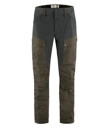 Fjallraven Keb Trousers Reg Leg Dark Olive / Dark Grey