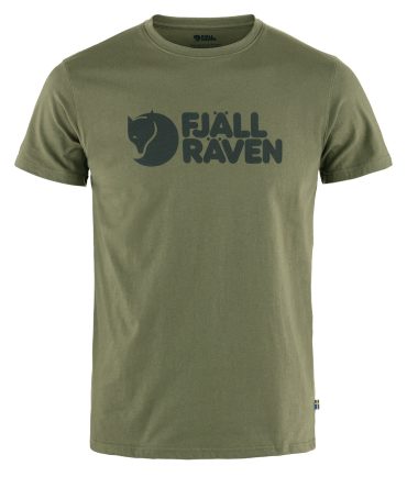 Fjallraven Logo T-Shirt Laurel Green