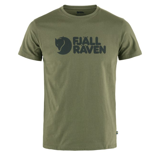 Fjallraven Logo T-Shirt Laurel Green