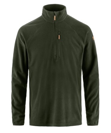 Fjallraven Ovik Lite Fleece Half Zip Deep Forest