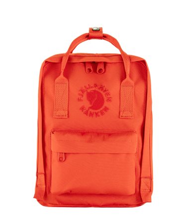 Fjallraven Re-Kanken Mini Backpack Flame Orange