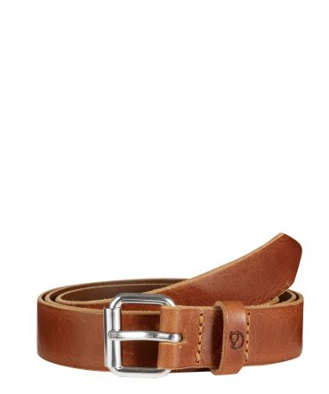 Fjallraven Singi Belt 2.5cm Leather Cognac