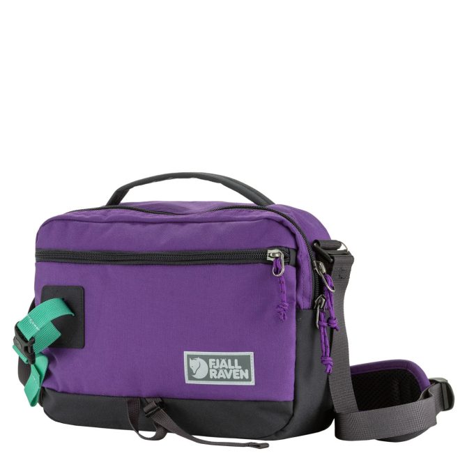Fjallraven Vardag Shoulder Bag 6 Violette Coal Black - Image 2