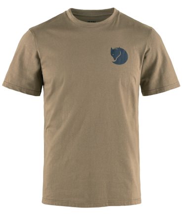 Fjallraven Walk With Nature T-Shirt Suede Brown