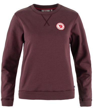 Fjallraven Womens 1960 Logo Badge Sweater Port