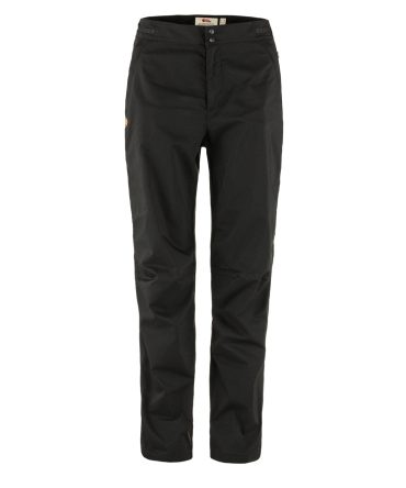 Fjallraven Womens Abisko Hike Trousers Reg Leg Black