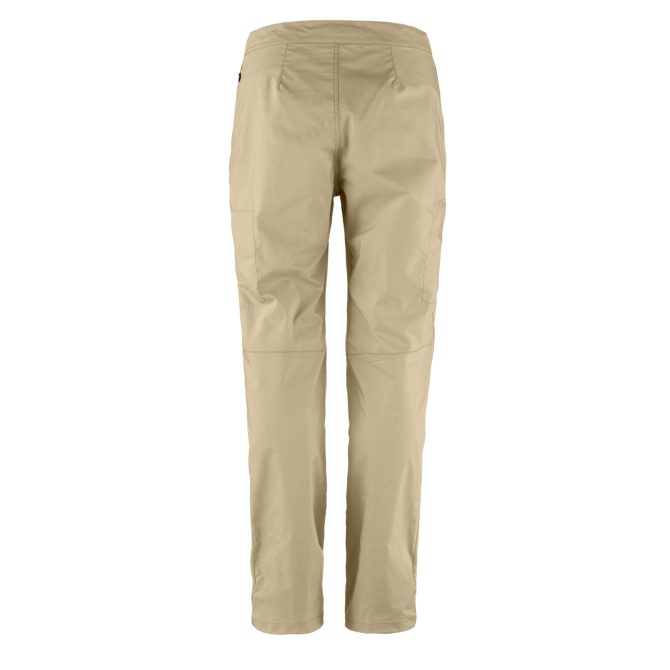 Fjallraven Womens Abisko Hike Trousers Reg Leg Fossil - Image 2