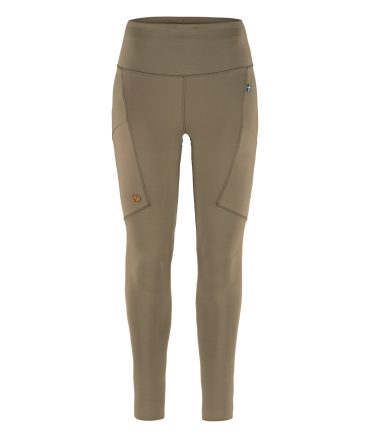 Fjallraven Womens Abisko Tights Suede Brown