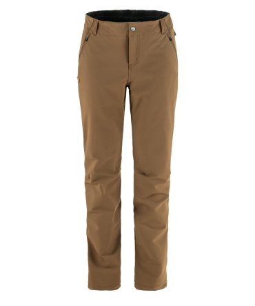 Fjallraven Womens Abisko Winter Stretch Trousers Wood Brown