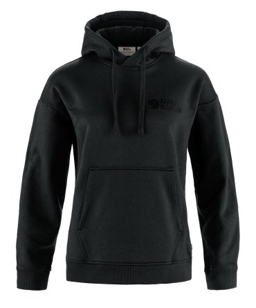 Fjallraven Womens Classic Hoodie Black