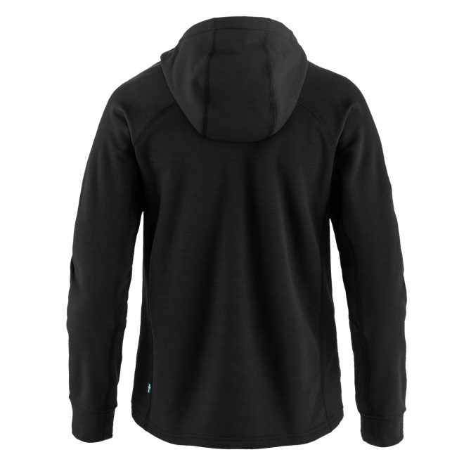 Fjallraven Womens Expedition Fleece Hoodie Black - Image 2