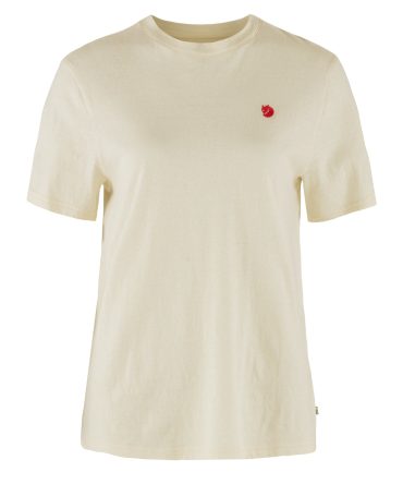 Fjallraven Womens Hemp Blend T-shirt Chalk White