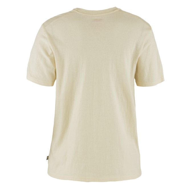 Fjallraven Womens Hemp Blend T-shirt Chalk White - Image 2