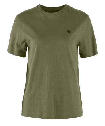 Fjallraven Womens Hemp Blend T-shirt Green