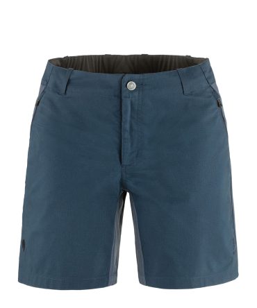 Fjallraven Womens Hoja Hybrid Shorts Navy
