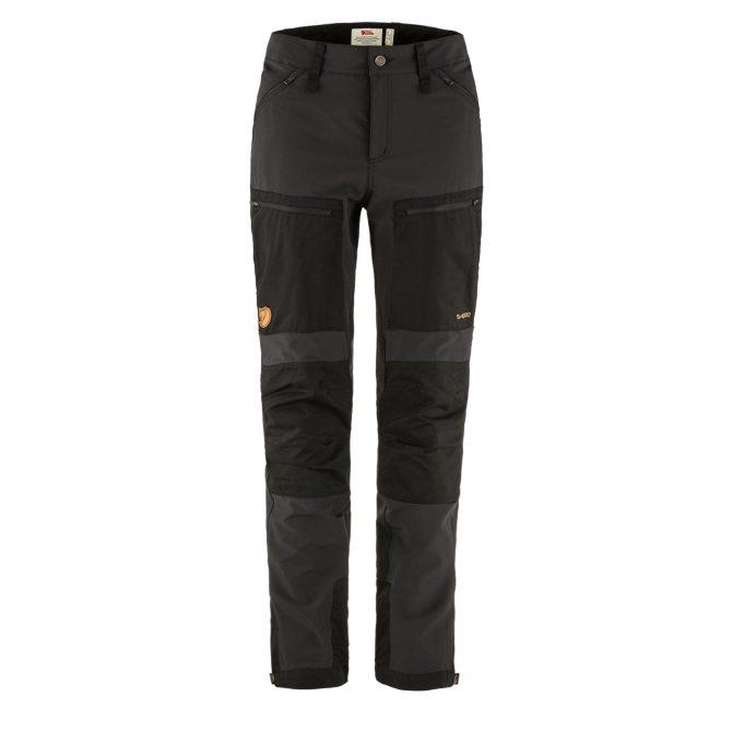 Fjallraven Womens Keb Agile Trousers Short Leg Black