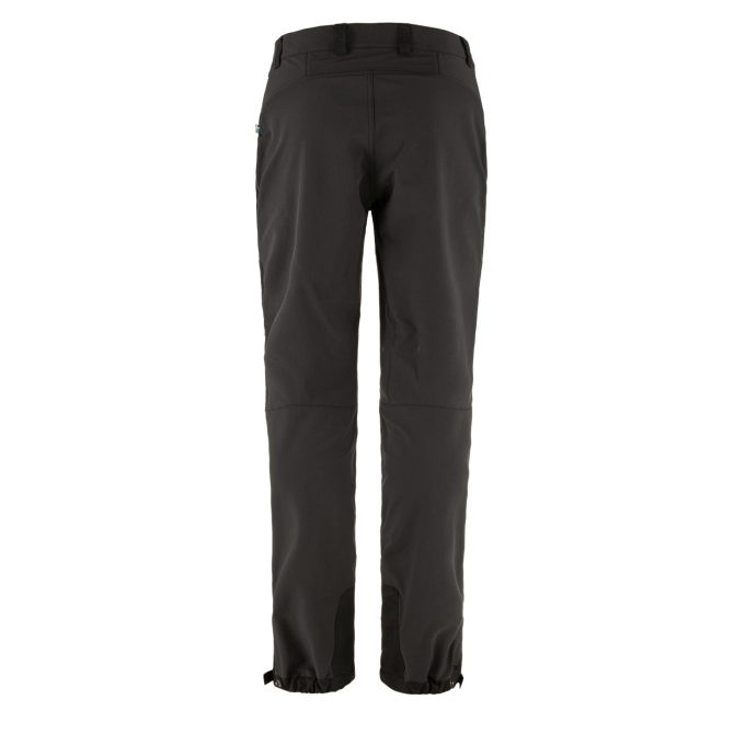 Fjallraven Womens Keb Agile Trousers Short Leg Black - Image 2