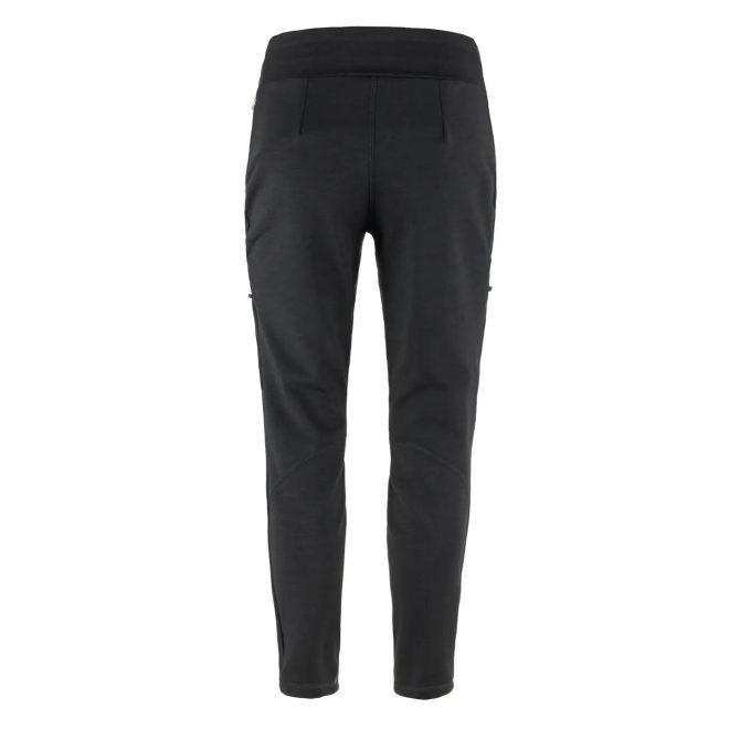 Fjallraven Womens Keb Fleece Trousers Black - Image 2