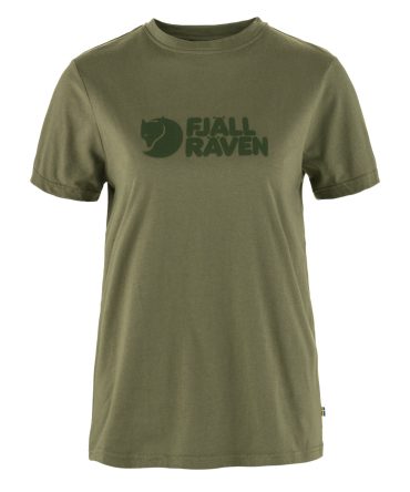 Fjallraven Womens Logo T-Shirt Green