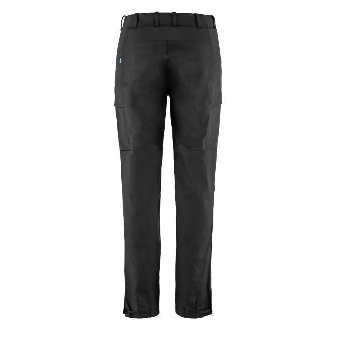 Fjallraven Womens Singi X-Trousers Short Leg Dark Grey - Image 2