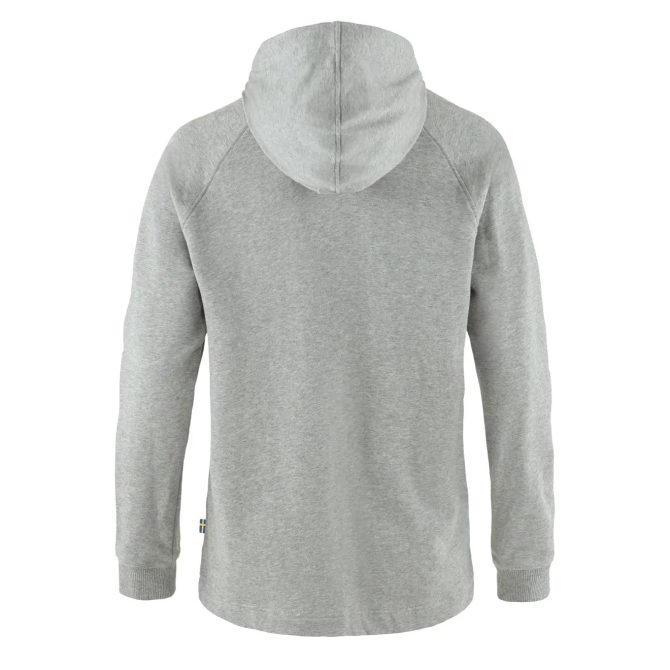 Fjallraven Womens Vardag Hoodie Grey Melange - Image 2