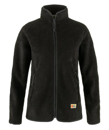 Fjallraven Womens Vardag Pile Fleece Black