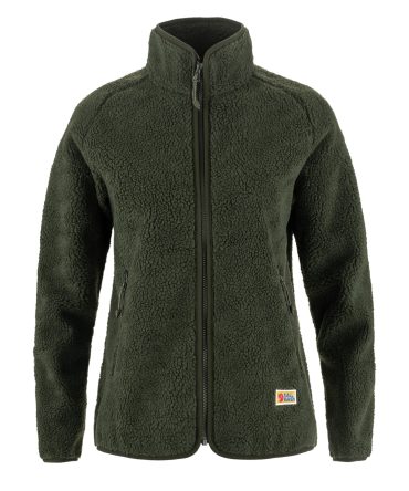 Fjallraven Womens Vardag Pile Fleece Deep Forest