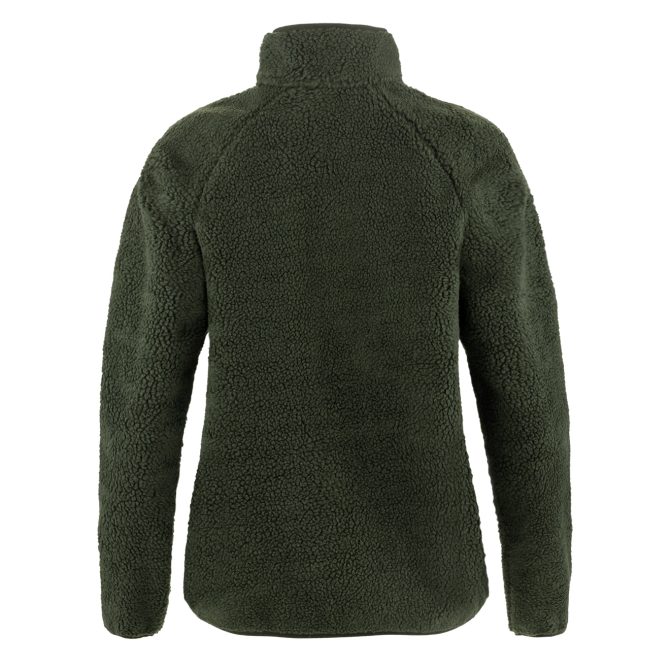 Fjallraven Womens Vardag Pile Fleece Deep Forest - Image 2