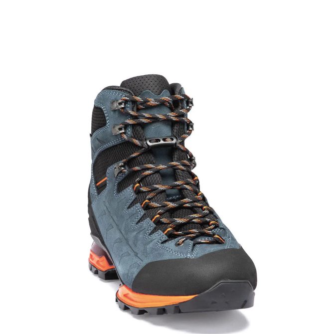 Hanwag Makra Trek Boots GTX Steel / Orange - Image 2