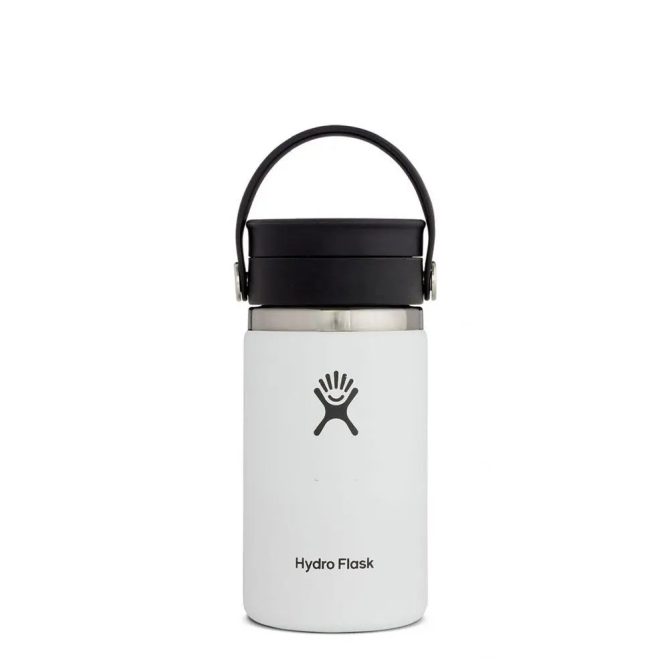 Hydro Flask 12oz Wide Mouth Flex Sip Lid White