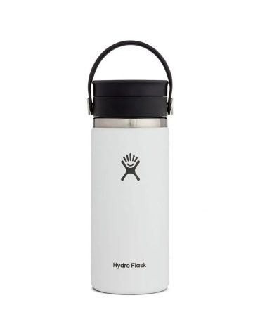 Hydro Flask 16oz Wide Mouth Flex Sip Lid White