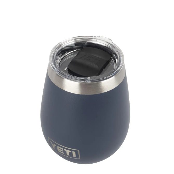 YETI Rambler 10oz Wine Tumbler MS Navy - Image 3