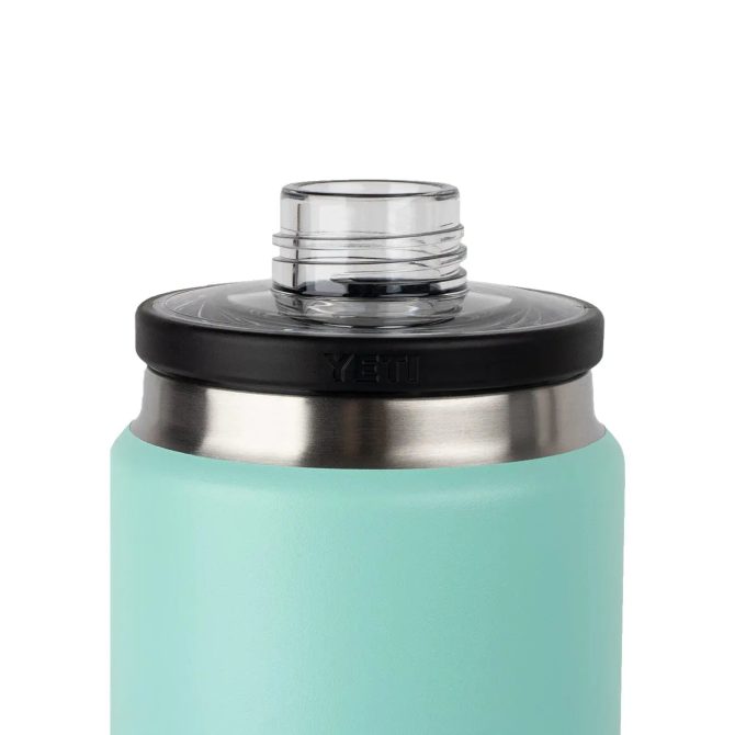 YETI Rambler 26oz Bottle Chug Seafoam - Image 4