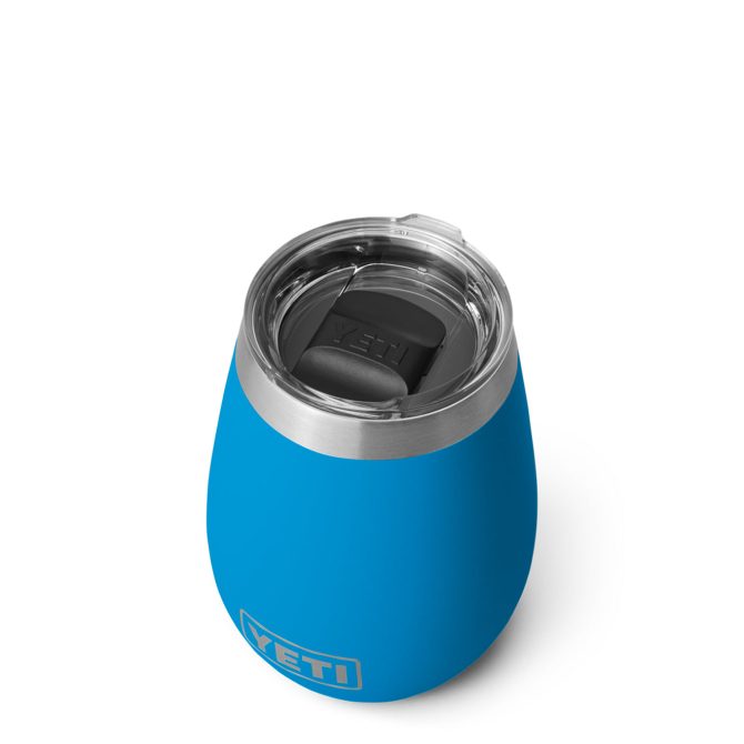 YETI Rambler 10oz Wine Tumbler Big Wave Blue - Image 2