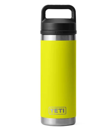YETI Rambler 18 oz Bottle Chug 18 oz Firefly Yellow