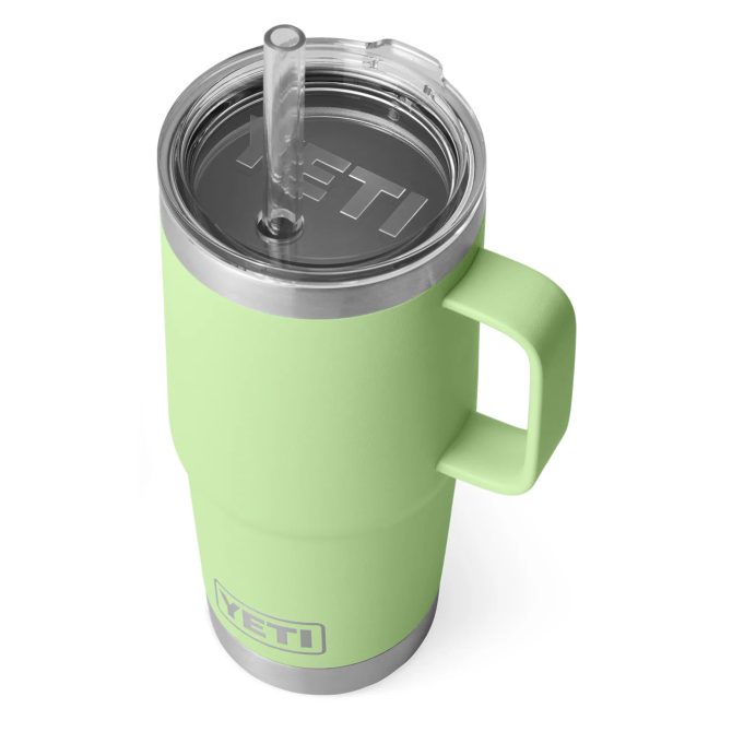 YETI Rambler 25oz Straw Mug V2 Key Lime - Image 4
