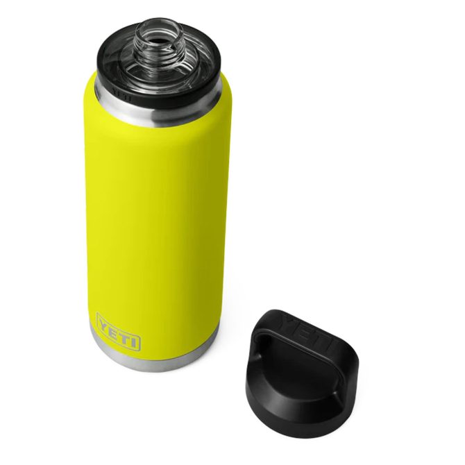 YETI Rambler 36 oz Bottle Chug 36 oz Firefly Yellow - Image 2