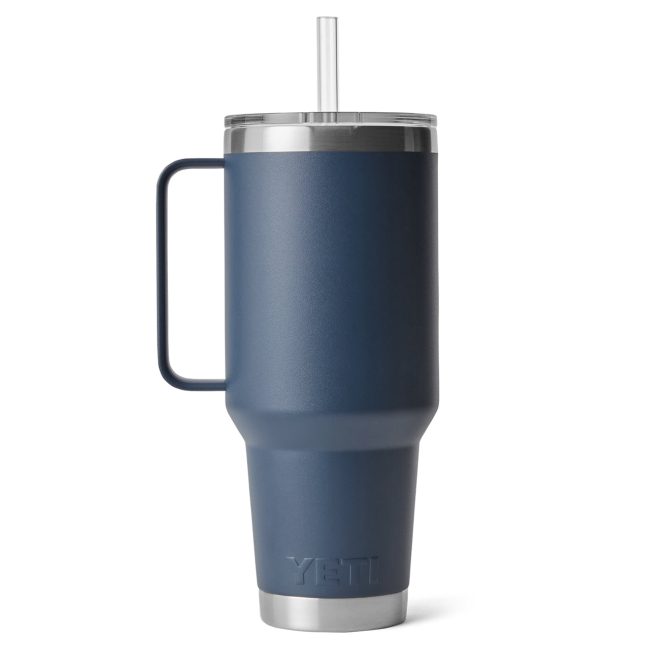 YETI Rambler 42oz Straw Mug Navy - Image 2