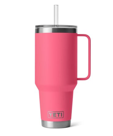 YETI Rambler 42oz Straw Mug Tropical Pink