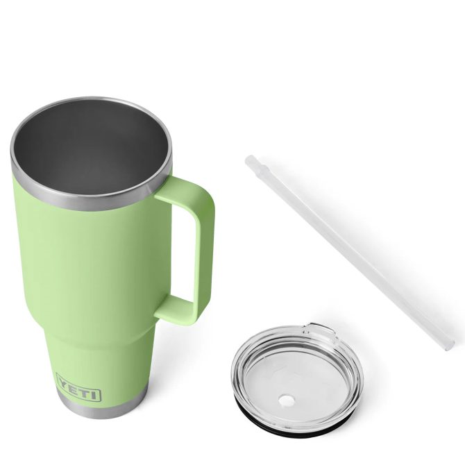 YETI Rambler 42oz Straw Mug V2 Key Lime - Image 3