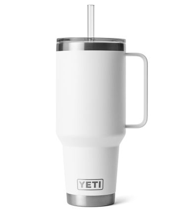 YETI Rambler 42oz Straw Mug White