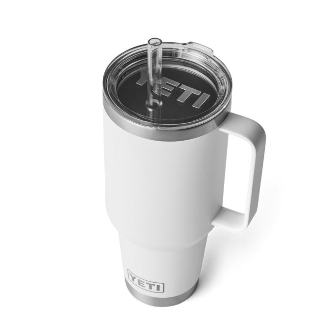 YETI Rambler 42oz Straw Mug White - Image 4